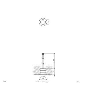 EVN LD2102 zapustené 12V IP68 Ø1