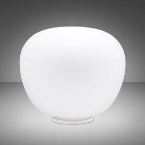 Fabbian Lumi Mochi stolná lampa ležiaca Ø 45 cm