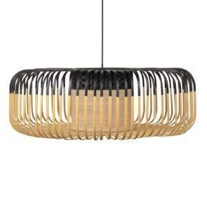 Forestier Bamboo Light XL závesná lampa 60cm čiern