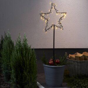 LED dekoračná hviezda Spiky