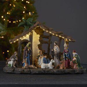 LED dekoratívne svetlo Nativity