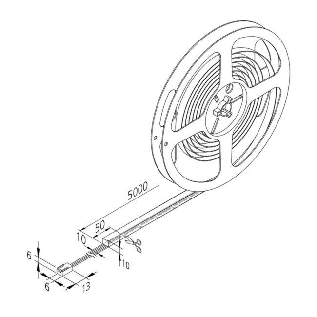 LED pásik Basic-Tape F