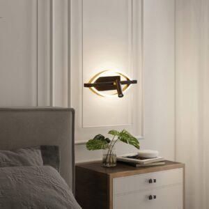 Lucande Matwei nástenná LED lampa