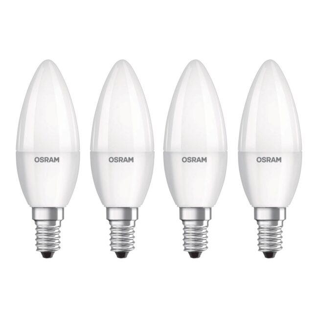 OSRAM LED sviečka E14 Base retro 4