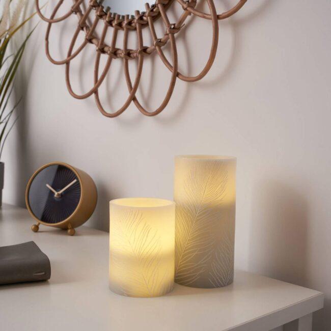 Pauleen Cosy Feather Candle LED sviečka 2 kusy