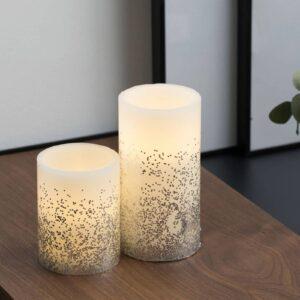 Pauleen Glowing Glitter Candle LED sviečka 2 kusy