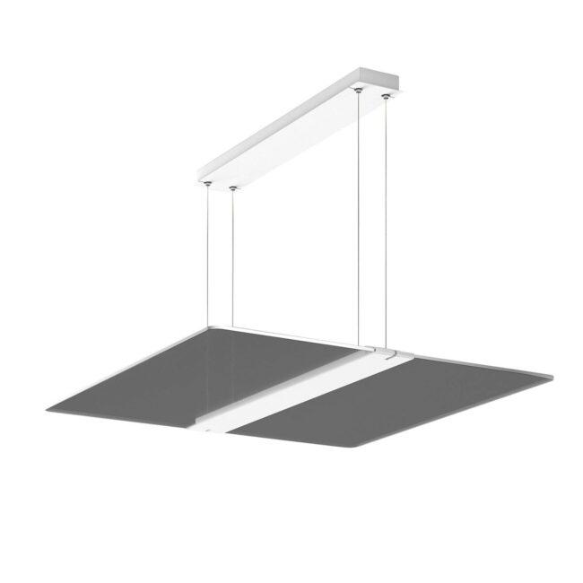 RZB Twindot S Square závesné LED DALI 64 cm 830