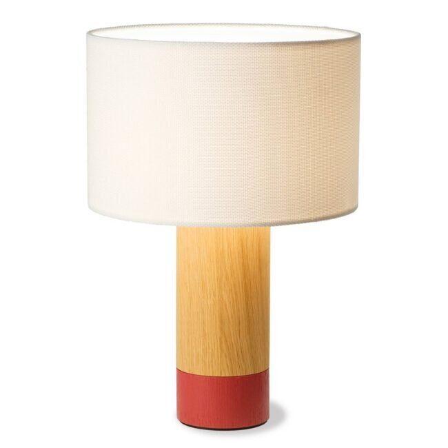 Stolná lampa Klippa koral Trooper alabaster 41cm