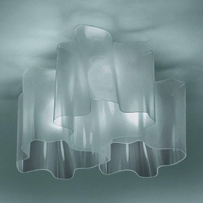 Stropné svietidlo Artemide Logico 120° 66x66 sivé