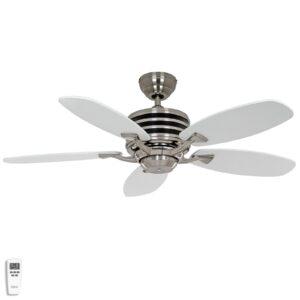 Stropný ventilátor Eco Gamma 103cm biela/sv.-sivá