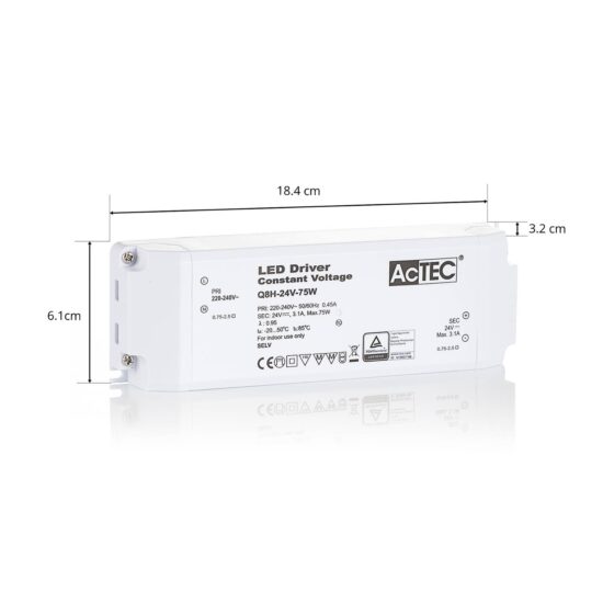 AcTEC Q8H LED budič CV 24V