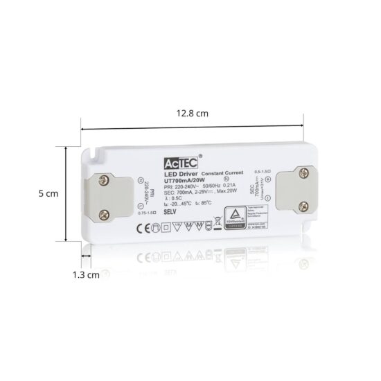 AcTEC Slim LED budič CC 700mA