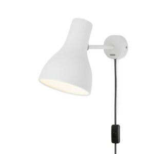 Anglepoise Type 75 nástenné so zástrčkou biele