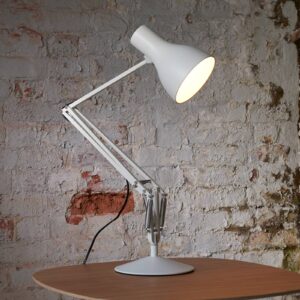 Anglepoise Type 75 stolná lampa alpská biela