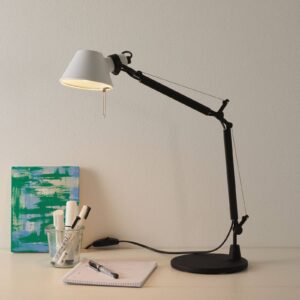 Artemide Tolomeo Micro Bicolour stolík čierna/biela