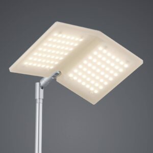 BANKAMP Book stojaca LED lampa matný nikel