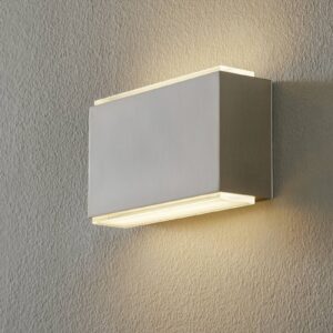 BEGA 23015 nástenné LED 3 000 K 18 cm oceľ 1260 lm