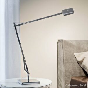 FLOS Kelvin Edge LED lampa na písací stôl antracit