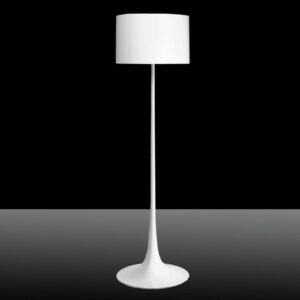 FLOS Spun Light F – biela stojaca lampa