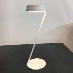 Knikerboker Zeta stolná LED lampa snímač USB biela