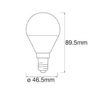 LEDVANCE SMART+ WiFi E14 5W kvapka RGBW