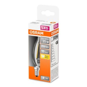 OSRAM Classic B LED žiarovka E14 2