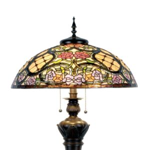 Rosaly – stojaca lampa v štýle Tiffany