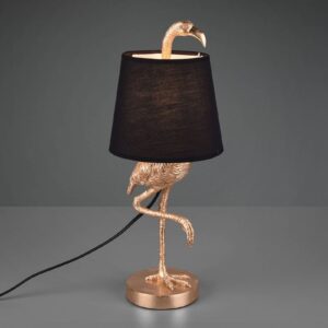 Stolná lampa Lola figúrka plameniaka