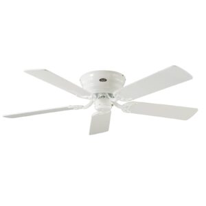 Stropný ventilátor Classic Flat III biely Ø 132 cm