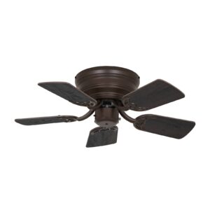 Stropný ventilátor Classic Flat III bronz Ø 75 cm