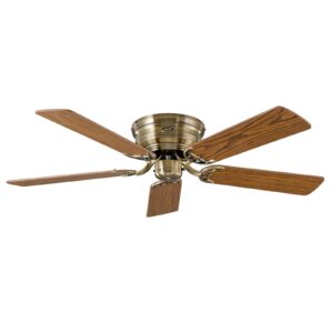 Ventilátor Classic Flat III mosadzný antický Ø 132 cm