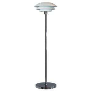 Dyberg Larsen DL31 stojaca lampa kov Ø 31 cm biela