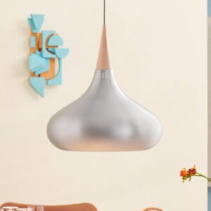 FRITZ HANSEN Orient P3 závesné svietidlo hliník/dub Ø 50 cm