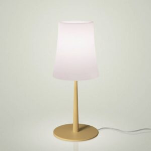 Foscarini Birdie Easy stolová lampa piesková žltá