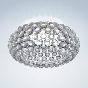 Foscarini Caboche Plus stropná LED priehľadná