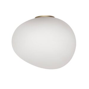 Foscarini Gregg grande semi 1 nástenná lampa zlatá