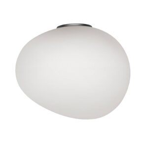 Foscarini Gregg grande semi1 nástenná lampa grafit