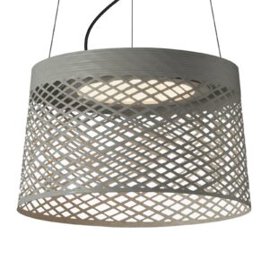 Foscarini Twiggy Grid závesné LED svietidlo greige