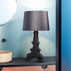 Kartell Bourgie Mat stolná LED lampa E14 čierna