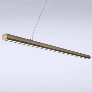 LED závesné svetlo Materica beam 200 cm mosadz