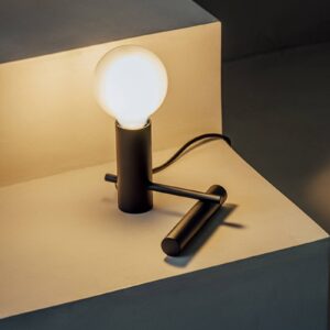 LEDS-C4 Nude Tiny stolová lampa E27 čierna