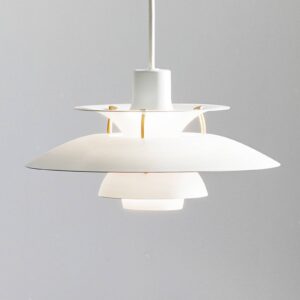 Louis Poulsen PH 5 Mini – lampa biela moderná