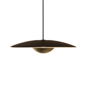 MARSET Ginger LED závesné svietidlo triac Ø20cm wenge/wenge