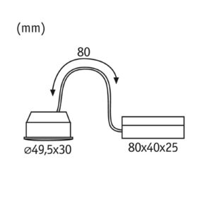 Paulmann Coin Nova Plus LED 38° 6