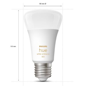 Philips Hue White Ambiance E27 LED 8W 1100lm