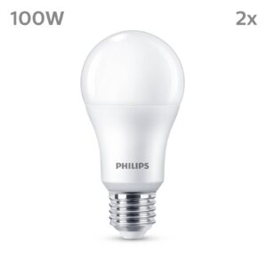 Philips LED E27 13W 1 521lm 2 700 K matná 2 ks