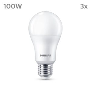 Philips LED E27 13W 1 521lm 4 000 K matná 3 ks