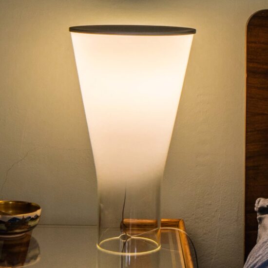 Stolná LED lampa Foscarini Soffio