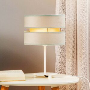 Stolová lampa Golden Duo 30 cm mätovo zelená/zlatá