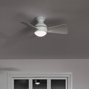 Stropný LED ventilátor Sola